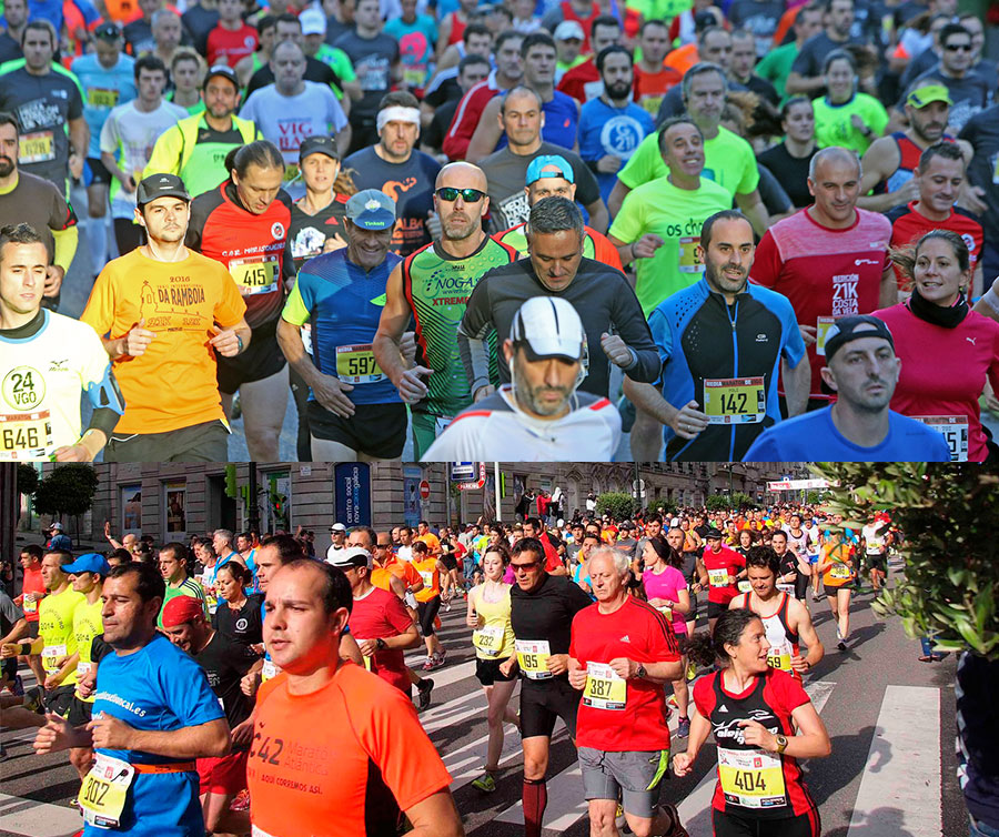 media maraton vigo